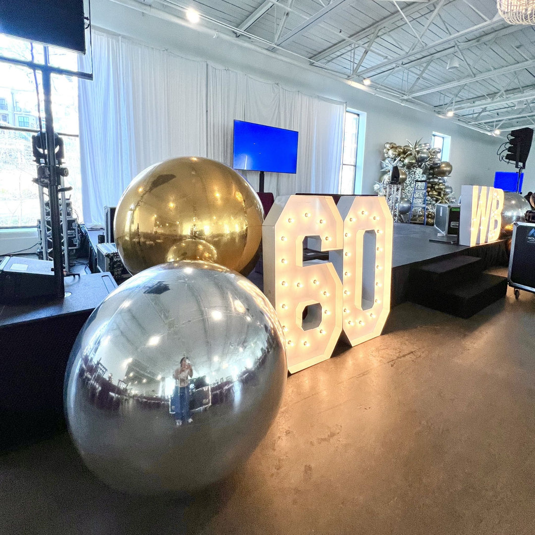 Inflatable Shiny Ball Bundle