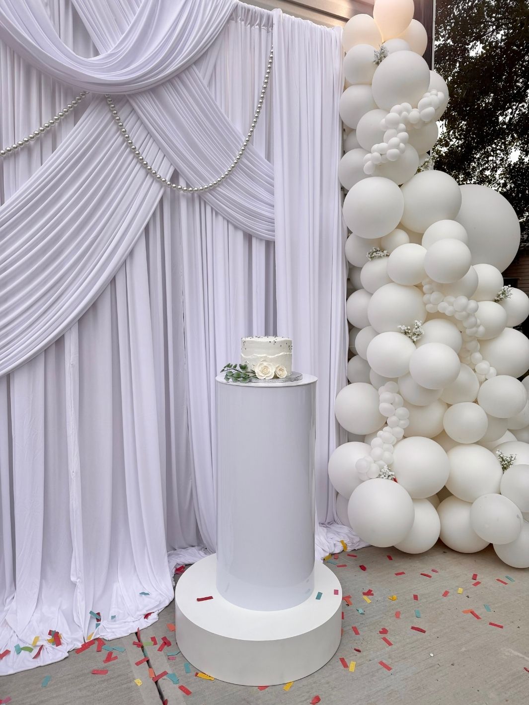Fabric Drape Backdrop